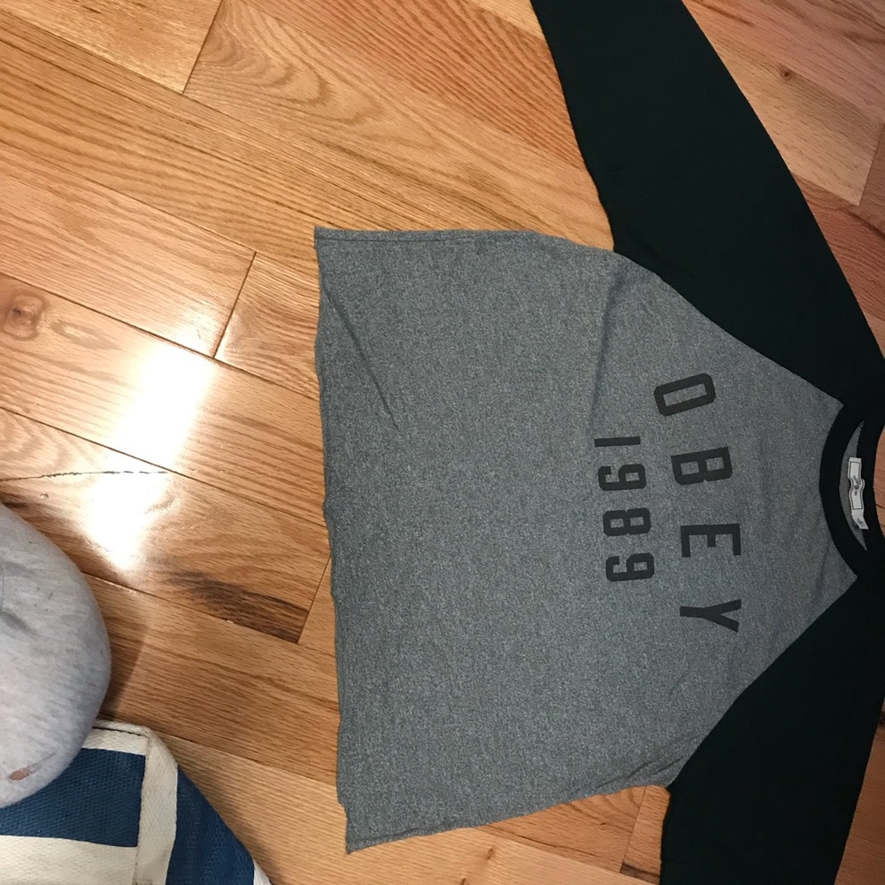 Obey crop top